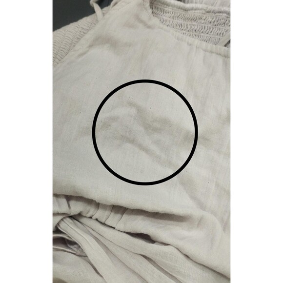 Free People Free Est Whisper Waves Mini Dress Tiered Smocked Lace S NWD 284428 - Picture 9 of 9